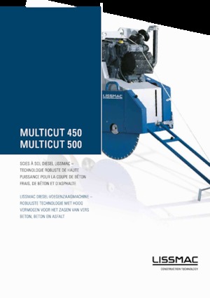 फ्लोर सॉ Lissmac Multicut 450