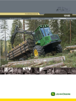 फॉरवर्डर John Deere 1010 D