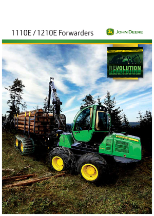 फॉरवर्डर John Deere 1110 E