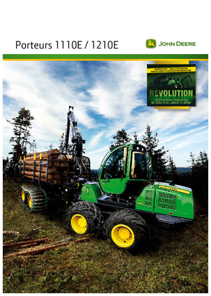 फॉरवर्डर John Deere 1110 E