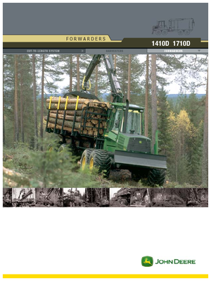 फॉरवर्डर John Deere 1410 D