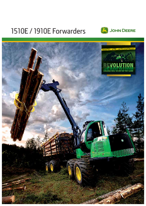 फॉरवर्डर John Deere 1910 E