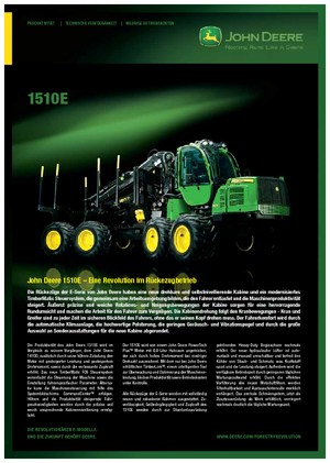 फॉरवर्डर John Deere 1510 E