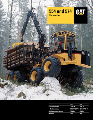 फॉरवर्डर Caterpillar 574