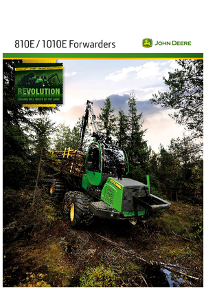 फॉरवर्डर John Deere 810 E
