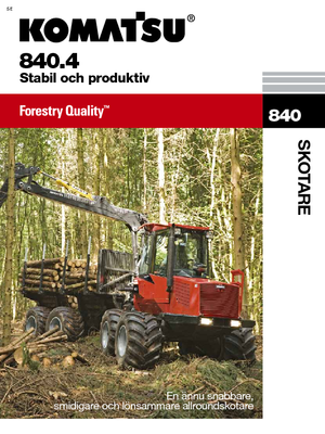 फॉरवर्डर Komatsu 840.4