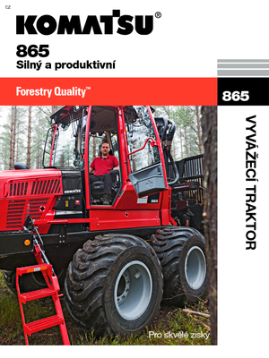 फॉरवर्डर Komatsu 865 8WD