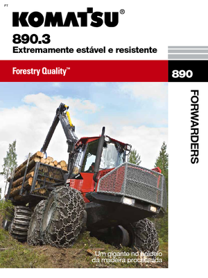 फॉरवर्डर Komatsu 890.3