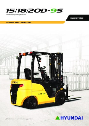 डीजल फोर्कलिफ्ट Hyundai 20D-9S