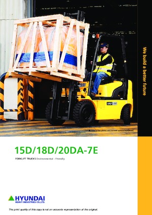 डीजल फोर्कलिफ्ट Hyundai 18D-7E