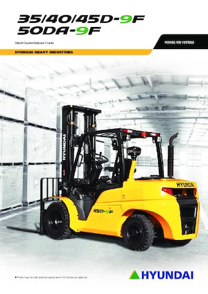 डीजल फोर्कलिफ्ट Hyundai 50DA-9F