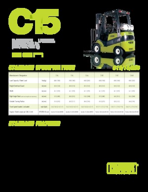 डीजल फोर्कलिफ्ट Clark C 18 D