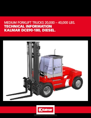 डीजल फोर्कलिफ्ट Kalmar DCE 120-12