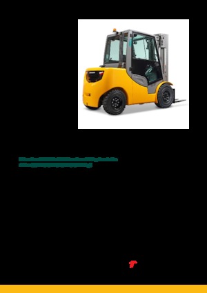 डीजल फोर्कलिफ्ट Jungheinrich DFG 540 s