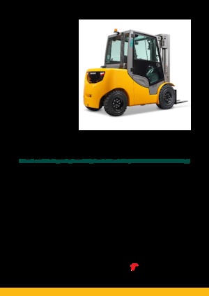 डीजल फोर्कलिफ्ट Jungheinrich DFG S50s