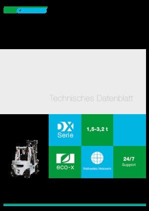 डीजल फोर्कलिफ्ट UniCarriers DX 20