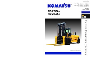 डीजल फोर्कलिफ्ट Komatsu FD250-7