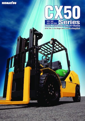 डीजल फोर्कलिफ्ट Komatsu FD50AT-10