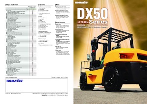 डीजल फोर्कलिफ्ट Komatsu FD60-10