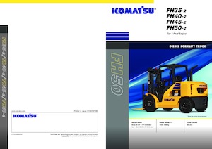 डीजल फोर्कलिफ्ट Komatsu FH40-2