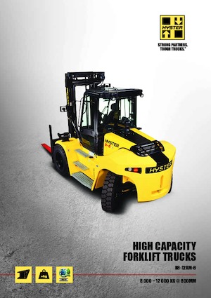 डीजल फोर्कलिफ्ट Hyster H8.00XM 6