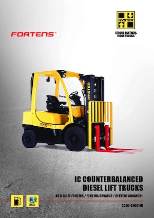 डीजल फोर्कलिफ्ट Hyster H2.5FT