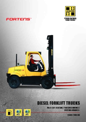 डीजल फोर्कलिफ्ट Hyster H7.0FT