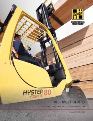 डीजल फोर्कलिफ्ट Hyster H110FT