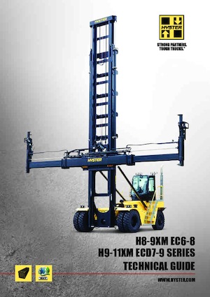 डीजल फोर्कलिफ्ट Hyster H9XM ECD7