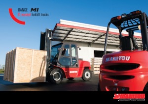 डीजल फोर्कलिफ्ट Manitou MI 100 D
