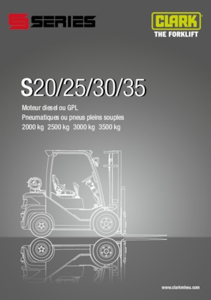 डीजल फोर्कलिफ्ट Clark S 20 D