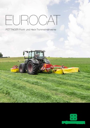 कंडीशनर के साथ फ्रंट ड्रम Pöttinger EuroCat 311 Alpha Motion Plus ED Pro