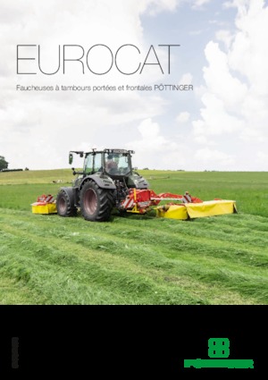 बिना कंडीशनर के फ्रंट ड्रम Pöttinger EuroCat 311 Alpha Motion Master
