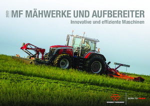 फ्रंट-माउंटेड मोवर - कंडीशनर के साथ डिस्क Massey Ferguson DM316 FP-RC