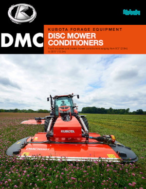 फ्रंट-माउंटेड मोवर - कंडीशनर के साथ डिस्क Kubota DMC8032T