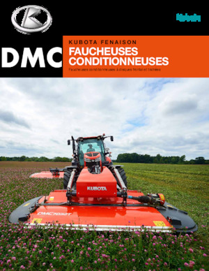 फ्रंट-माउंटेड मोवर - कंडीशनर के साथ डिस्क Kubota DMC8032T