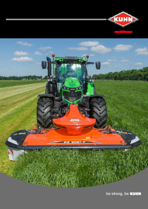 सेल्फ प्रोपेल्ड मोवर कंडीशनर Kuhn TC 320