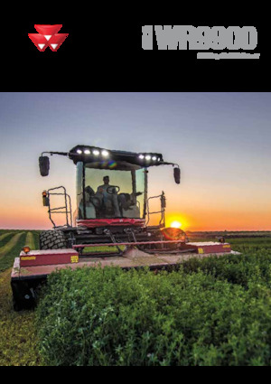 फ्रंट-माउंटेड मोवर - कंडीशनर के साथ डिस्क Massey Ferguson WR9960	