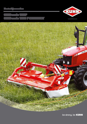 फ्रंट-माउंटेड मोवर - बिना कंडीशनर के डिस्क Kuhn GMD 802 F