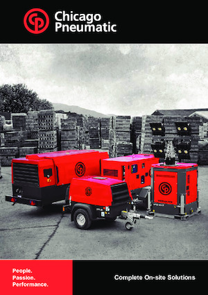गैसोलीन पावर जनरेटर Chicago Pneumatic CPPG 12A 