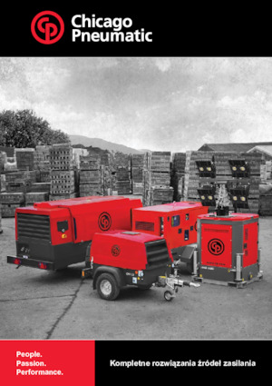 गैसोलीन पावर जनरेटर Chicago Pneumatic CPPG 14AS 