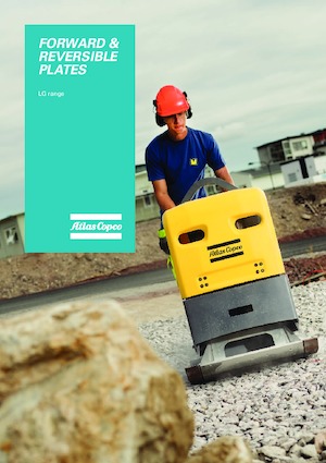 रिवर्सिबल वाइब्रेटरी प्लेट कॉम्पेक्टर Atlas Copco LG 164