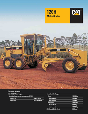ग्रेडर Caterpillar 120H
