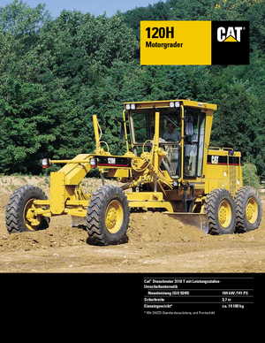 ग्रेडर Caterpillar 120H