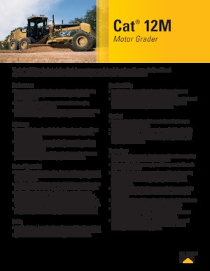 ग्रेडर Caterpillar 12M