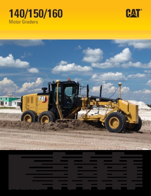 ग्रेडर Caterpillar 150-15A AWD
