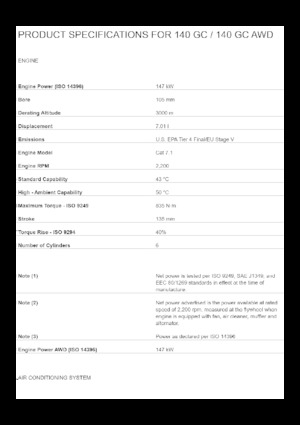 ग्रेडर Caterpillar 140 GC AWD