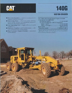 ग्रेडर Caterpillar 140G