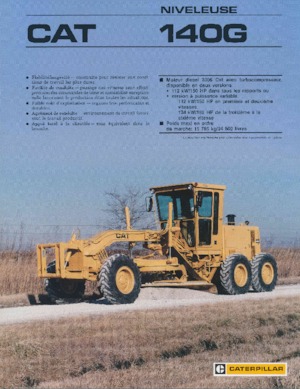 ग्रेडर Caterpillar 140G