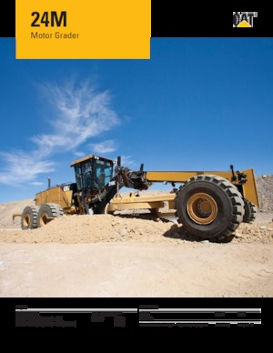 ग्रेडर Caterpillar 24M